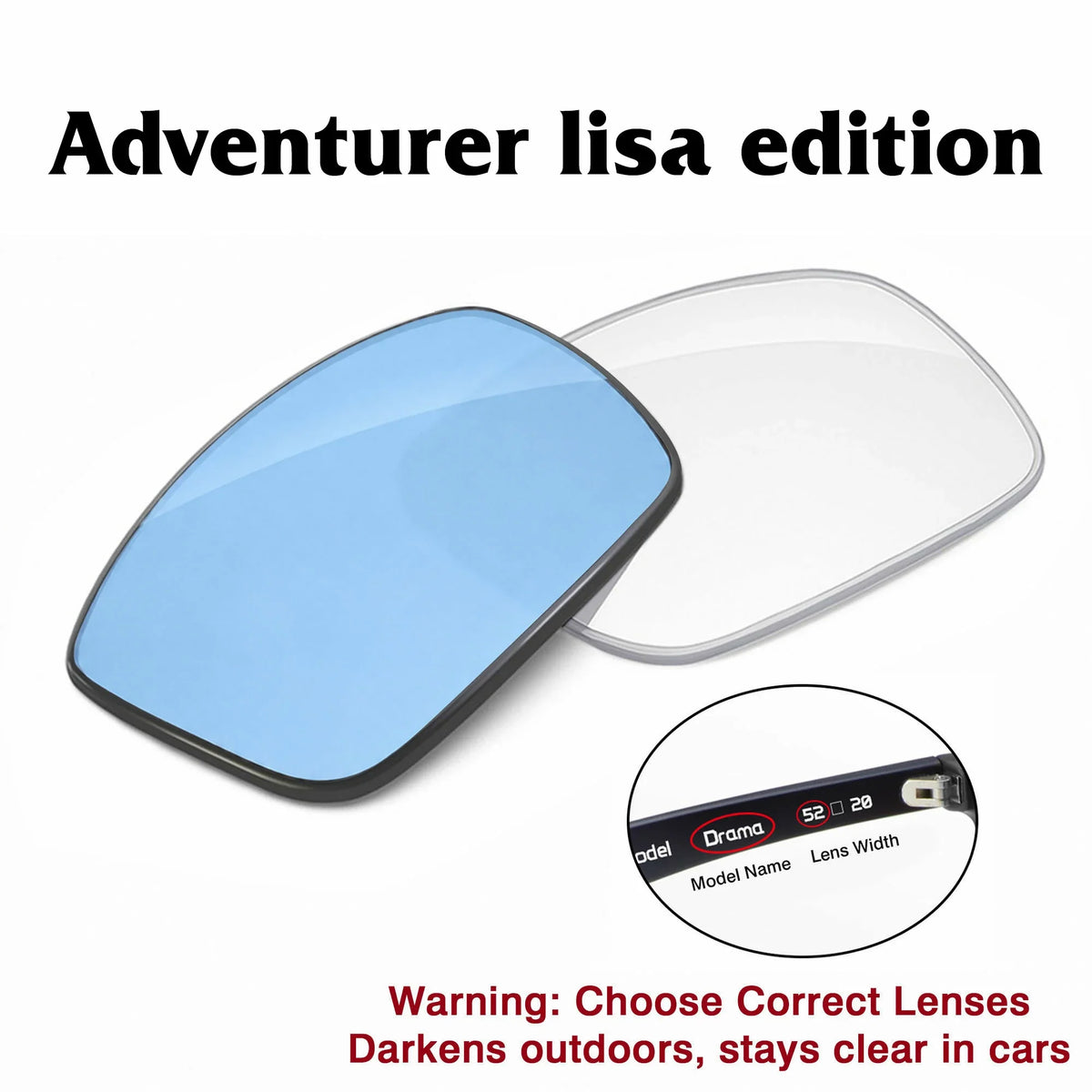 Meta Adventurer LISA Edition Replacement Lenses