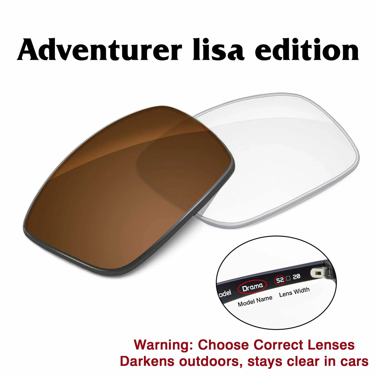 Meta Adventurer LISA Edition Replacement Lenses