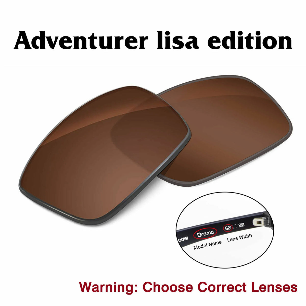 Meta Adventurer LISA Edition Replacement Lenses
