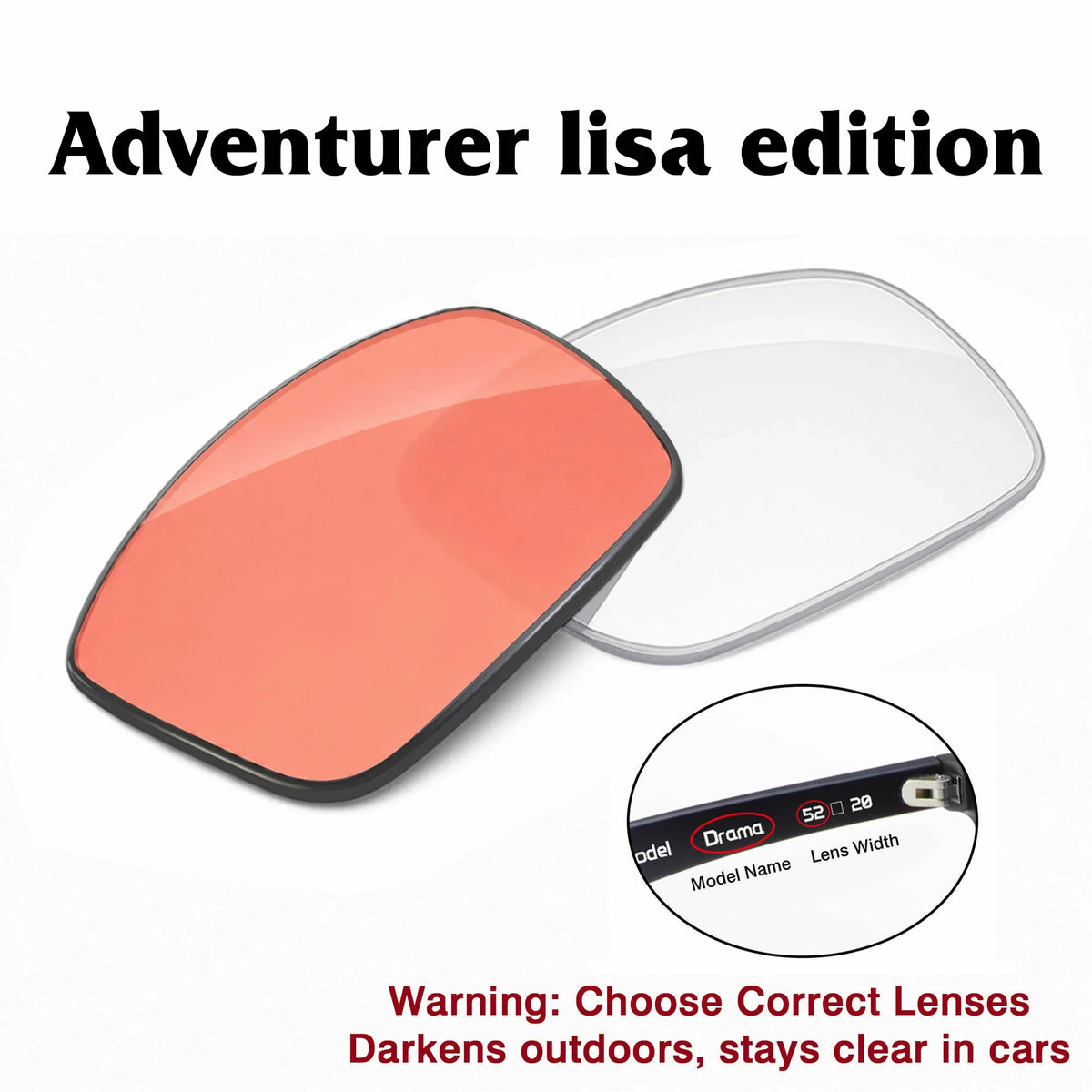 Meta Adventurer LISA Edition Replacement Lenses