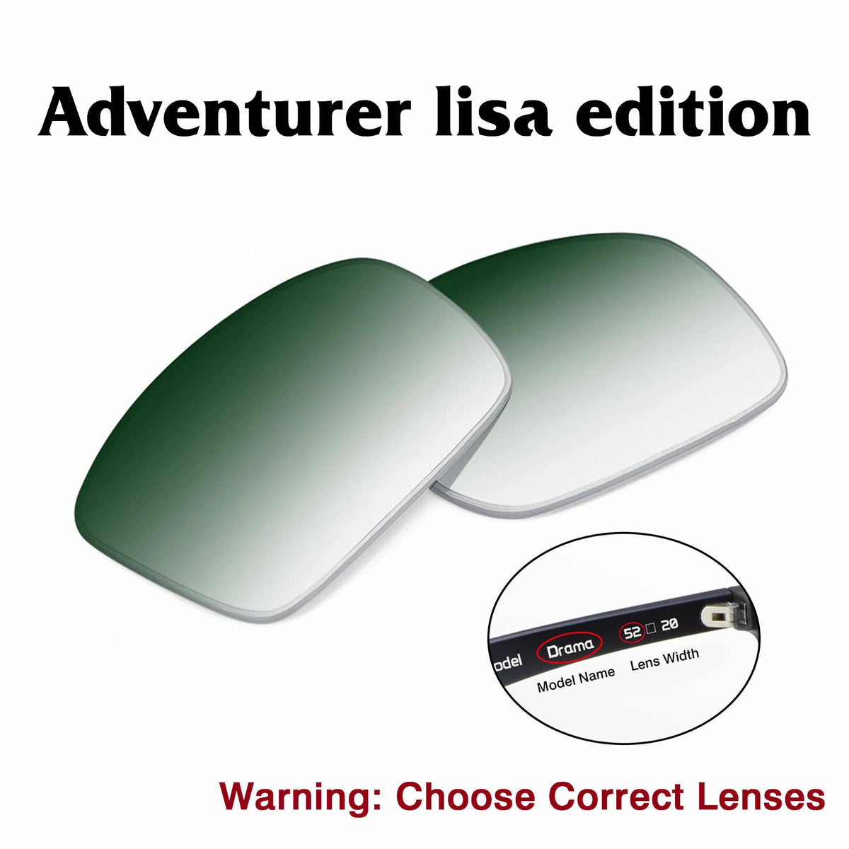 Meta Adventurer LISA Edition Replacement Lenses
