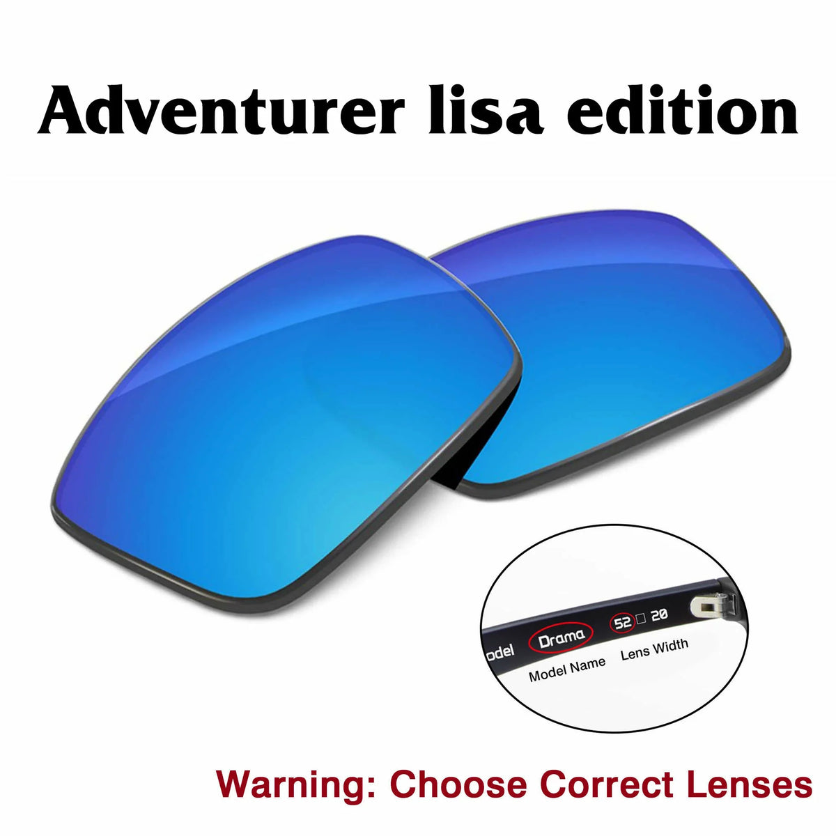 Meta Adventurer LISA Edition Replacement Lenses