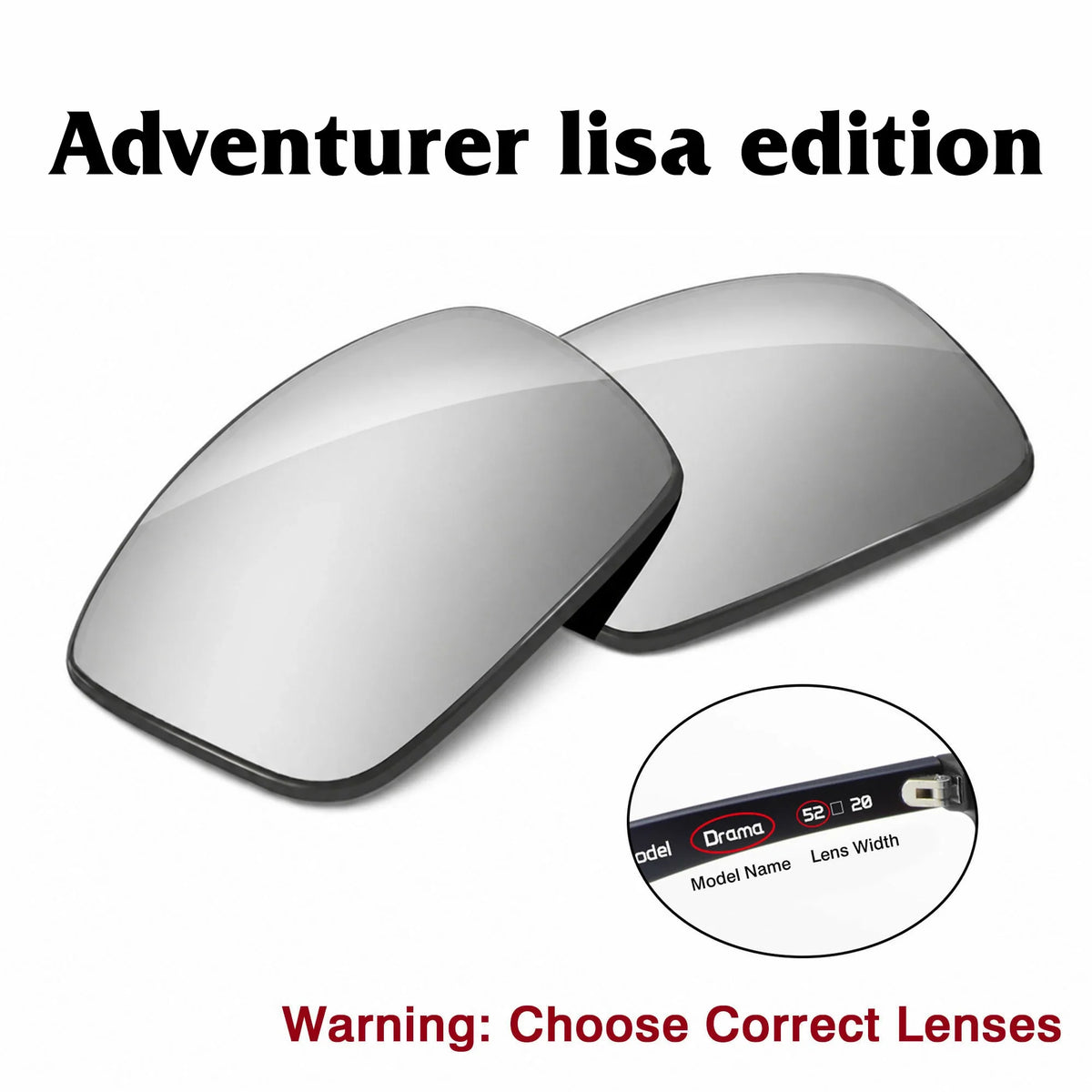 Meta Adventurer LISA Edition Replacement Lenses