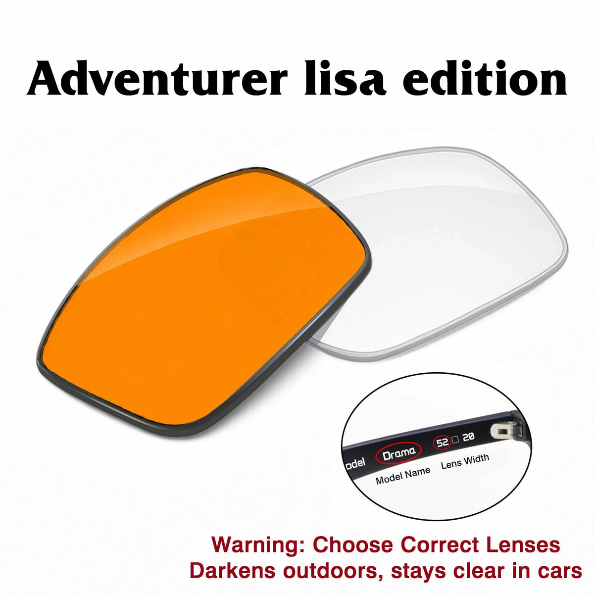 Meta Adventurer LISA Edition Replacement Lenses