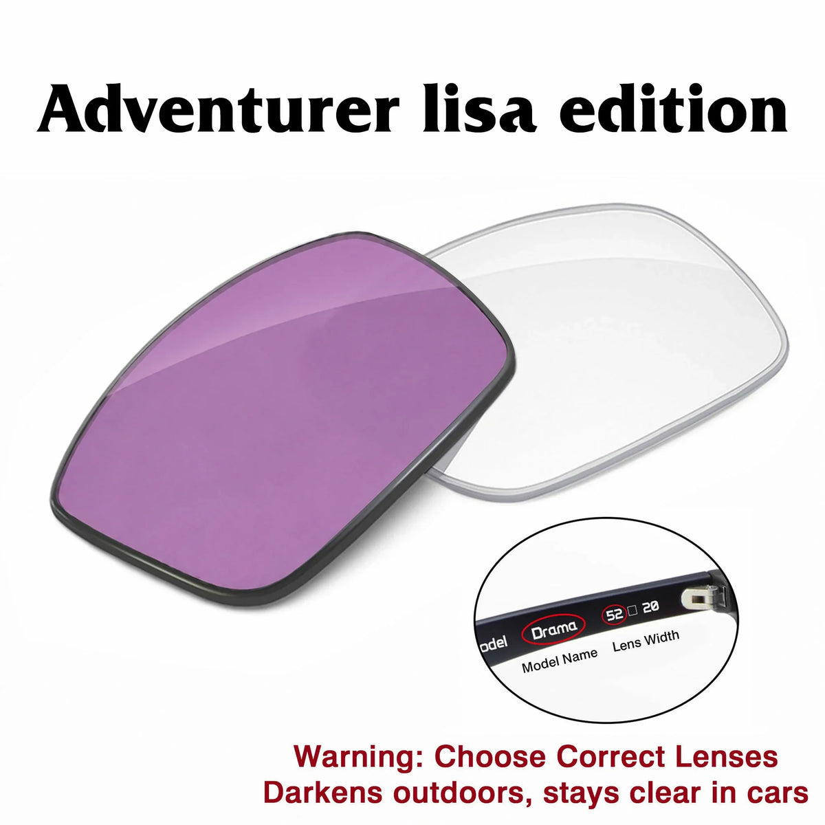 Meta Adventurer LISA Edition Replacement Lenses