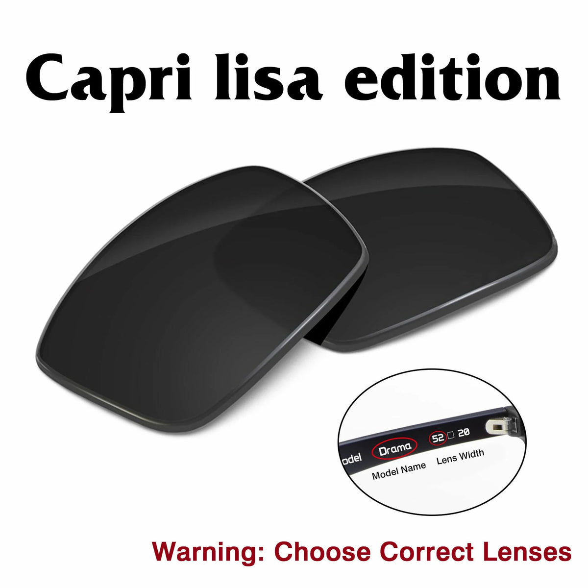 Meta Capri LISA Edition Replacement Lenses