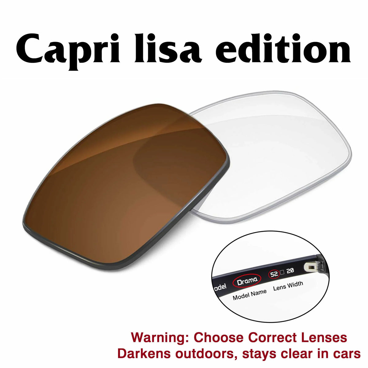 Meta Capri LISA Edition Replacement Lenses