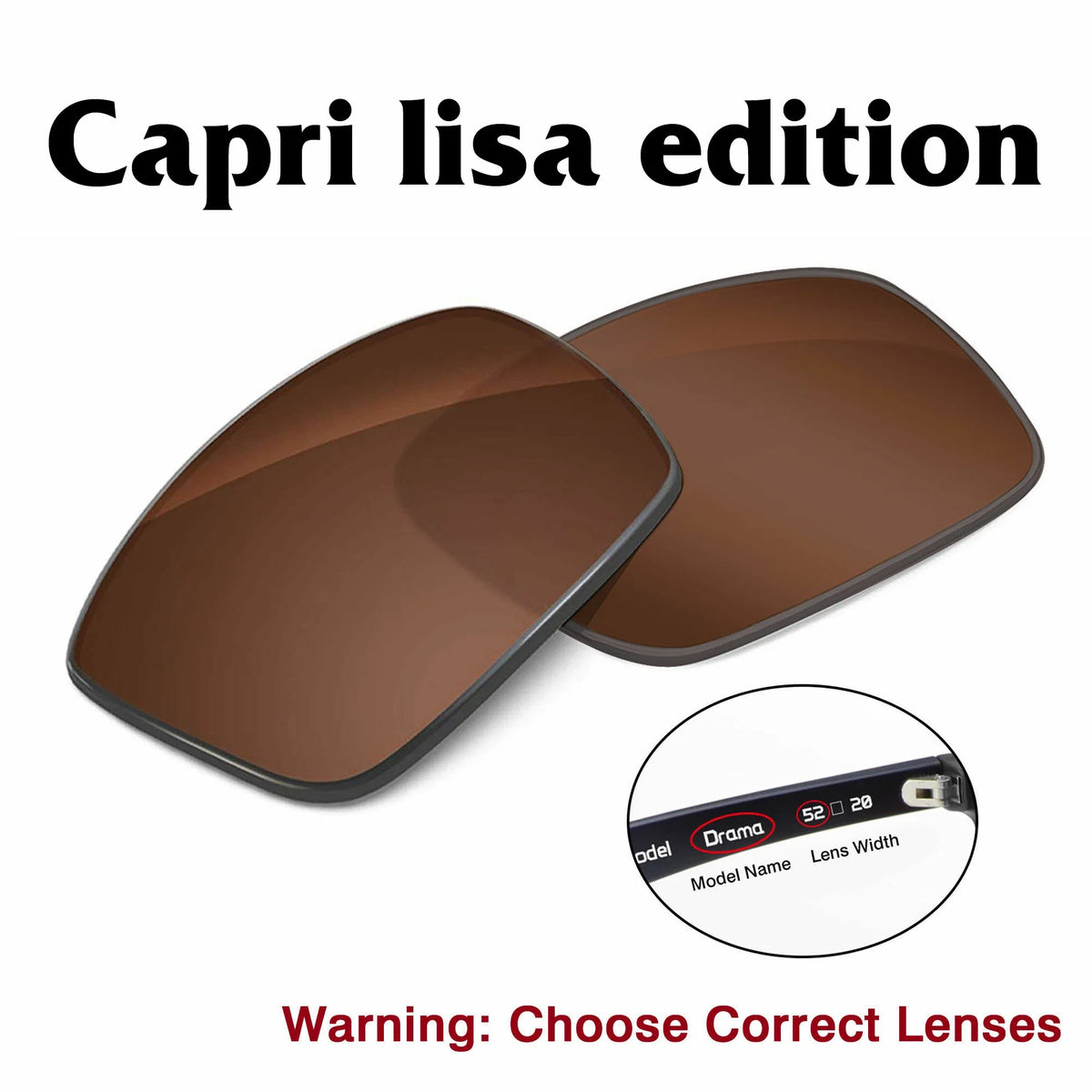 Meta Capri LISA Edition Replacement Lenses