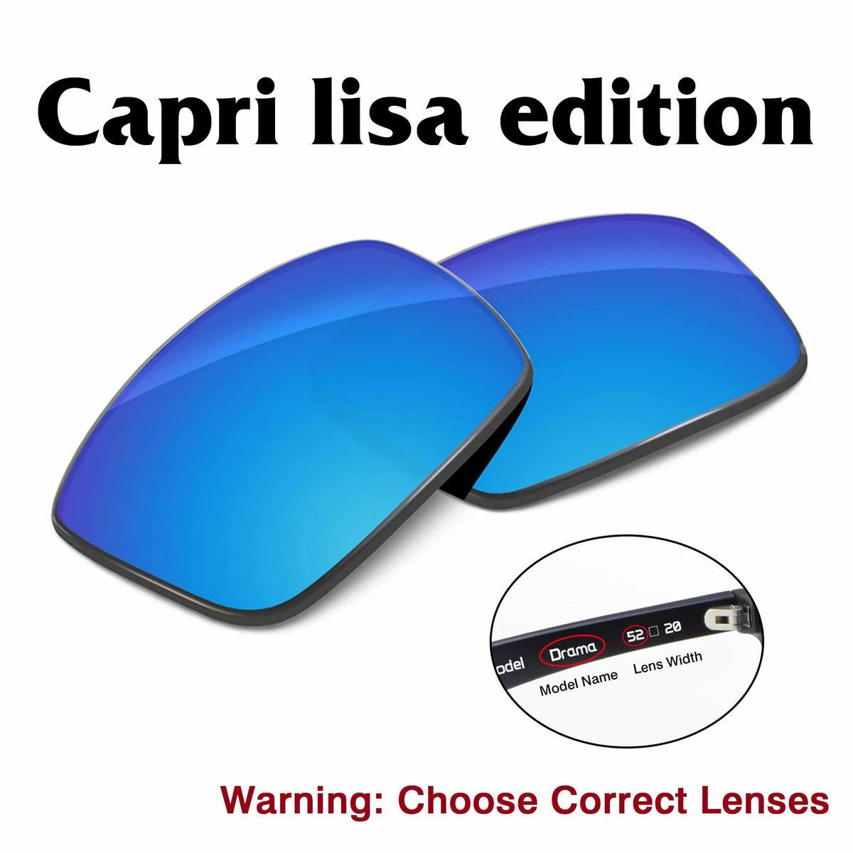 Meta Capri LISA Edition Replacement Lenses
