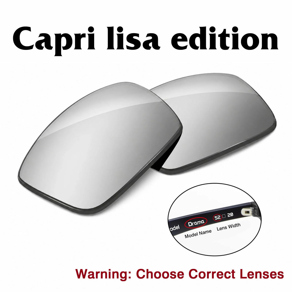 Meta Capri LISA Edition Replacement Lenses