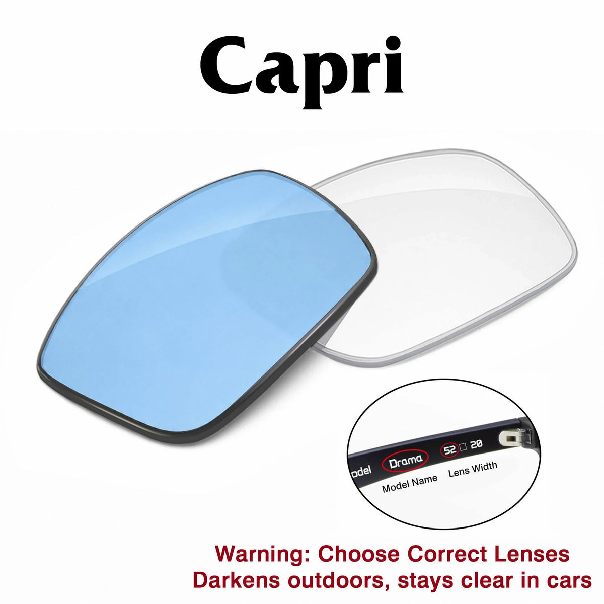 Meta Capri Replacement Lenses