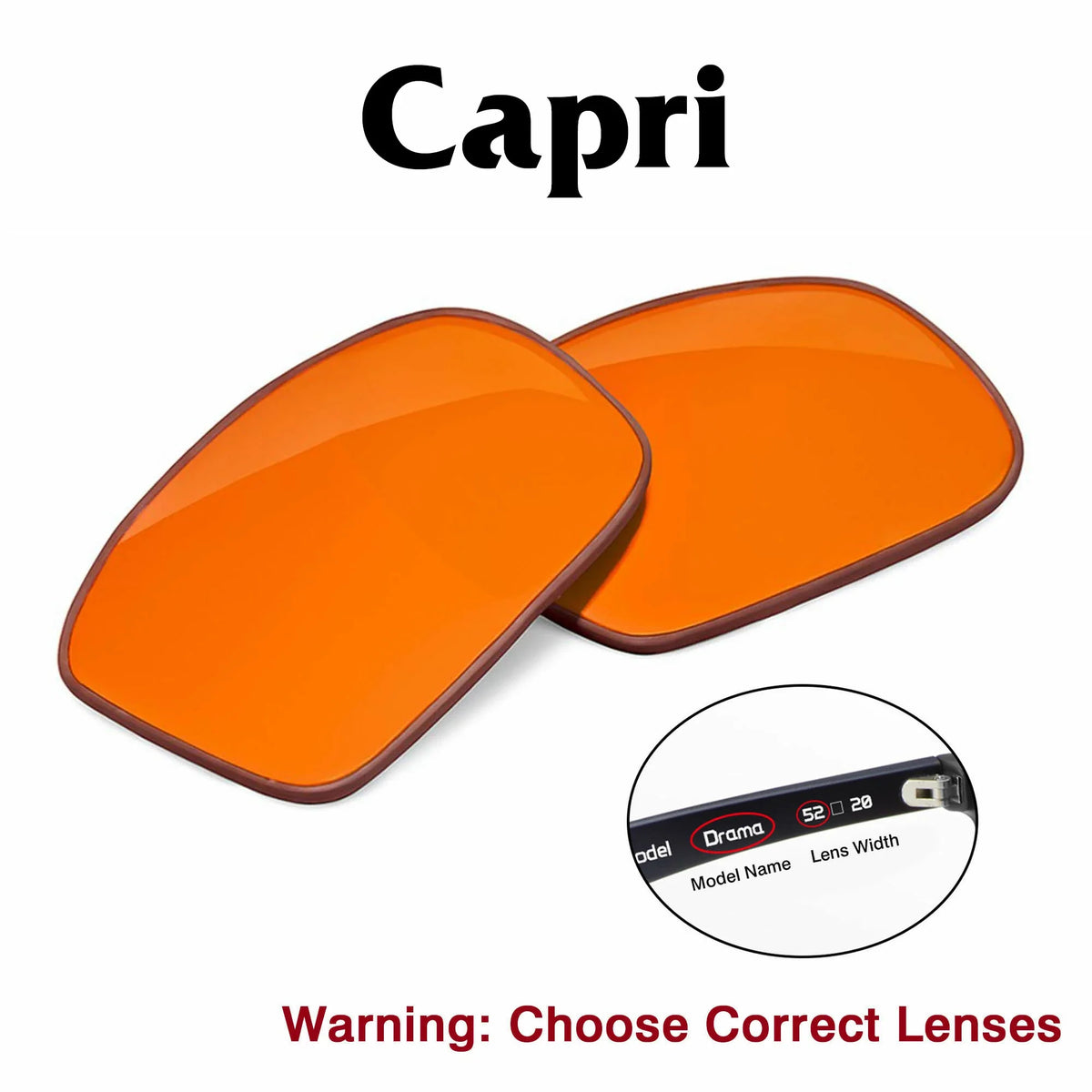 Meta Capri Replacement Lenses