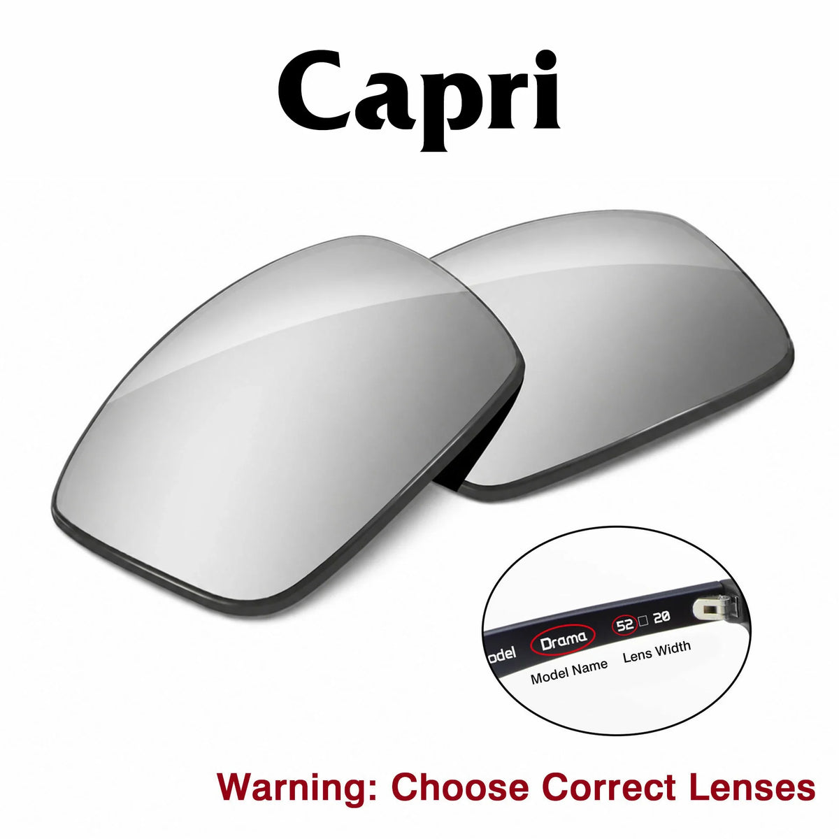 Meta Capri Replacement Lenses