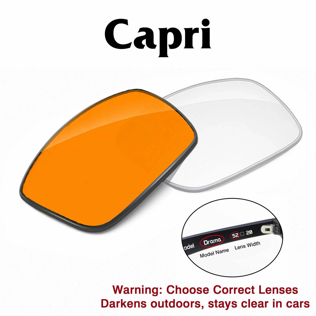 Meta Capri Replacement Lenses