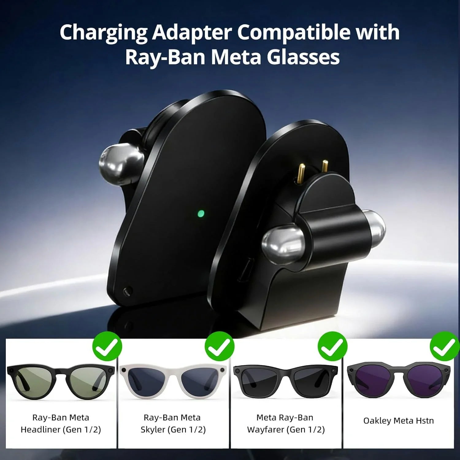 USB-C Charging Adapter for Ray-Ban Meta Smart Glasses - product image 2