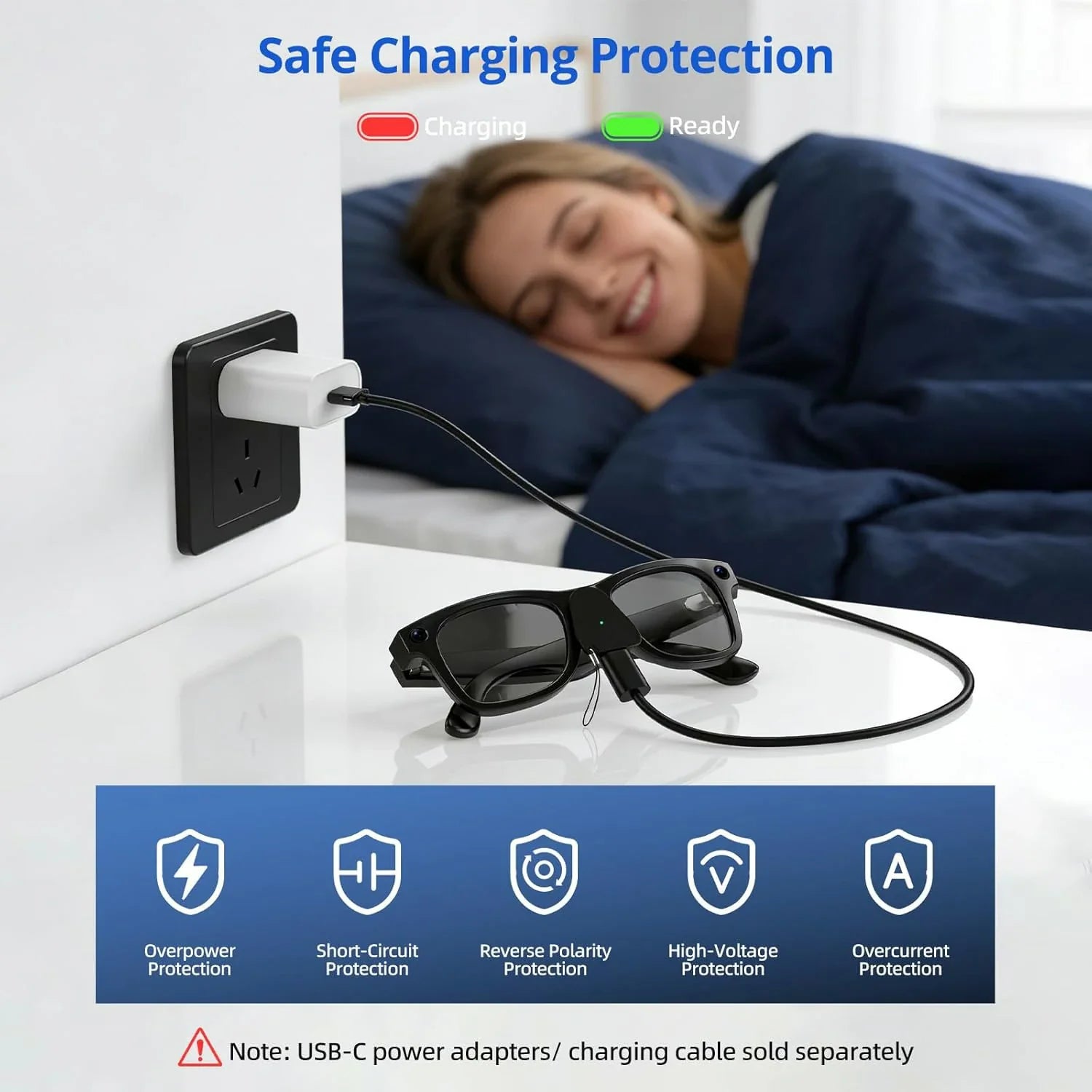 USB-C Charging Adapter for Ray-Ban Meta Smart Glasses - product image 3