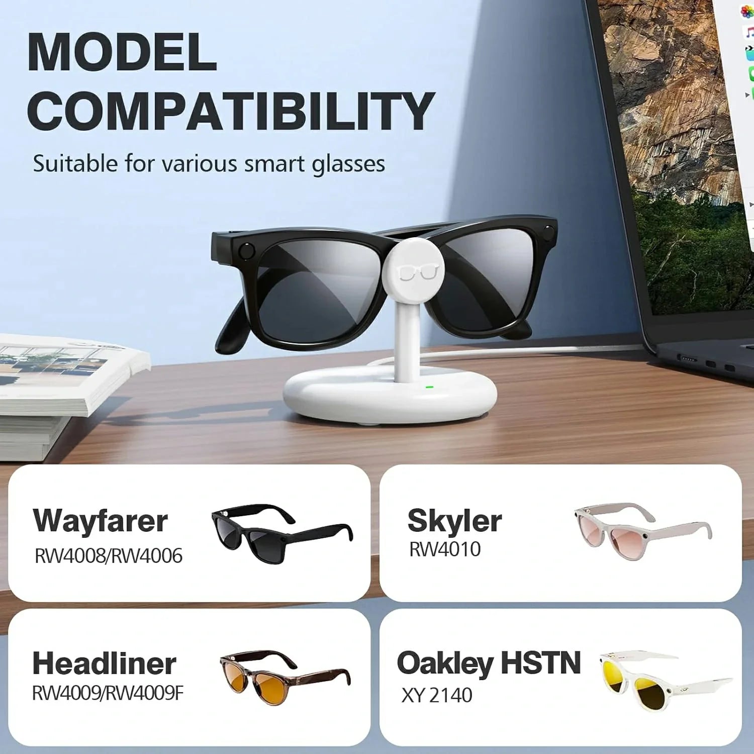 Charging Dock for Ray-Ban Meta Smart Glasses - product image 4