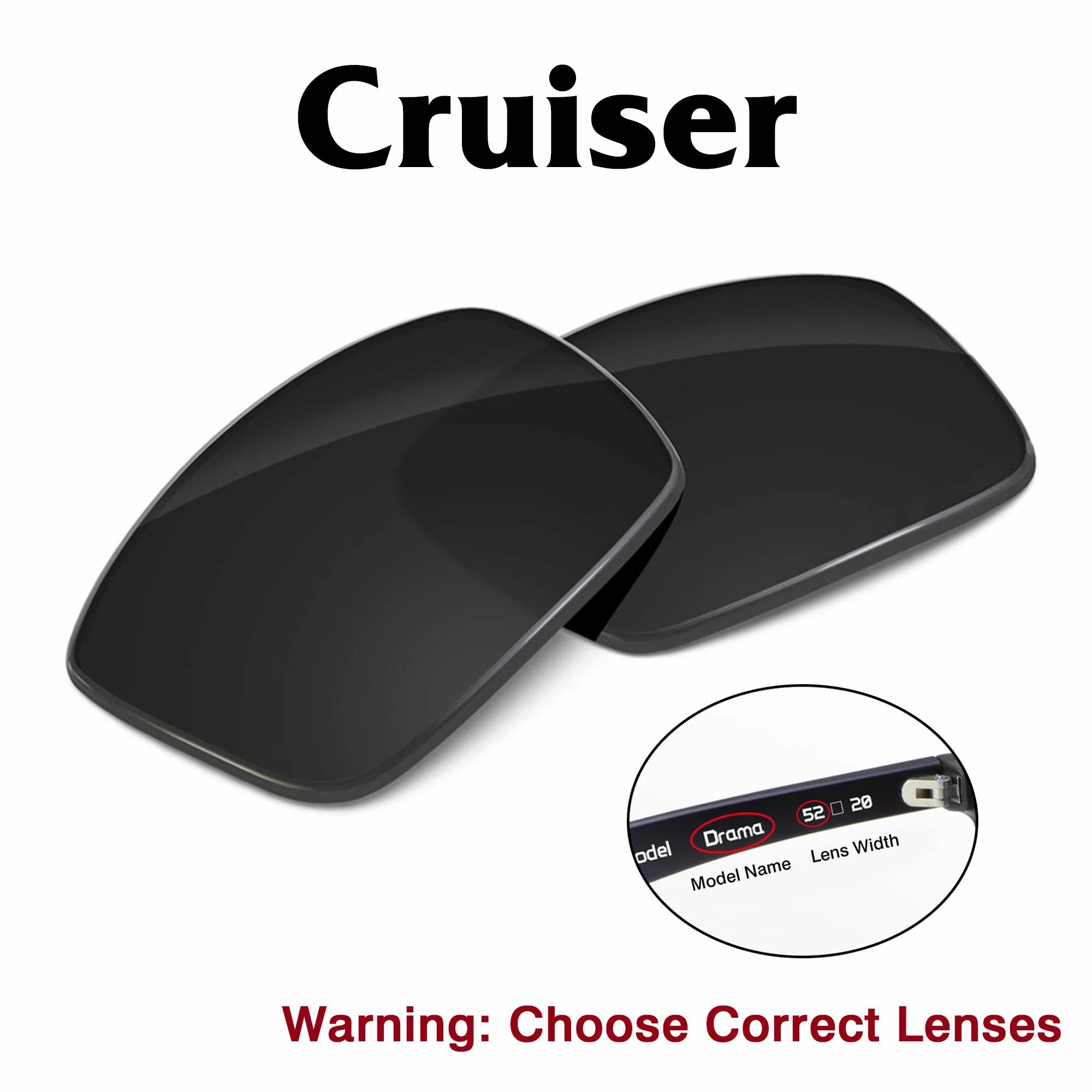 Carrera Smart Glasses Cruiser  Replacement Lenses