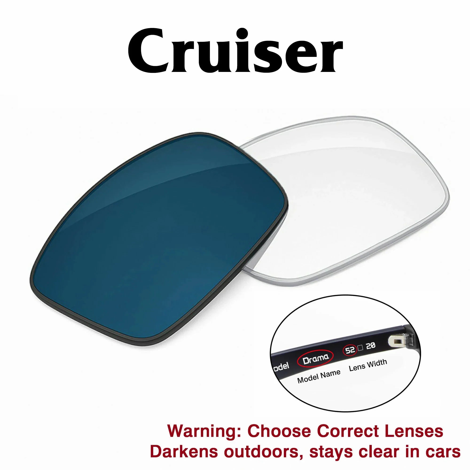 Carrera Smart Glasses Cruiser  Replacement Lenses