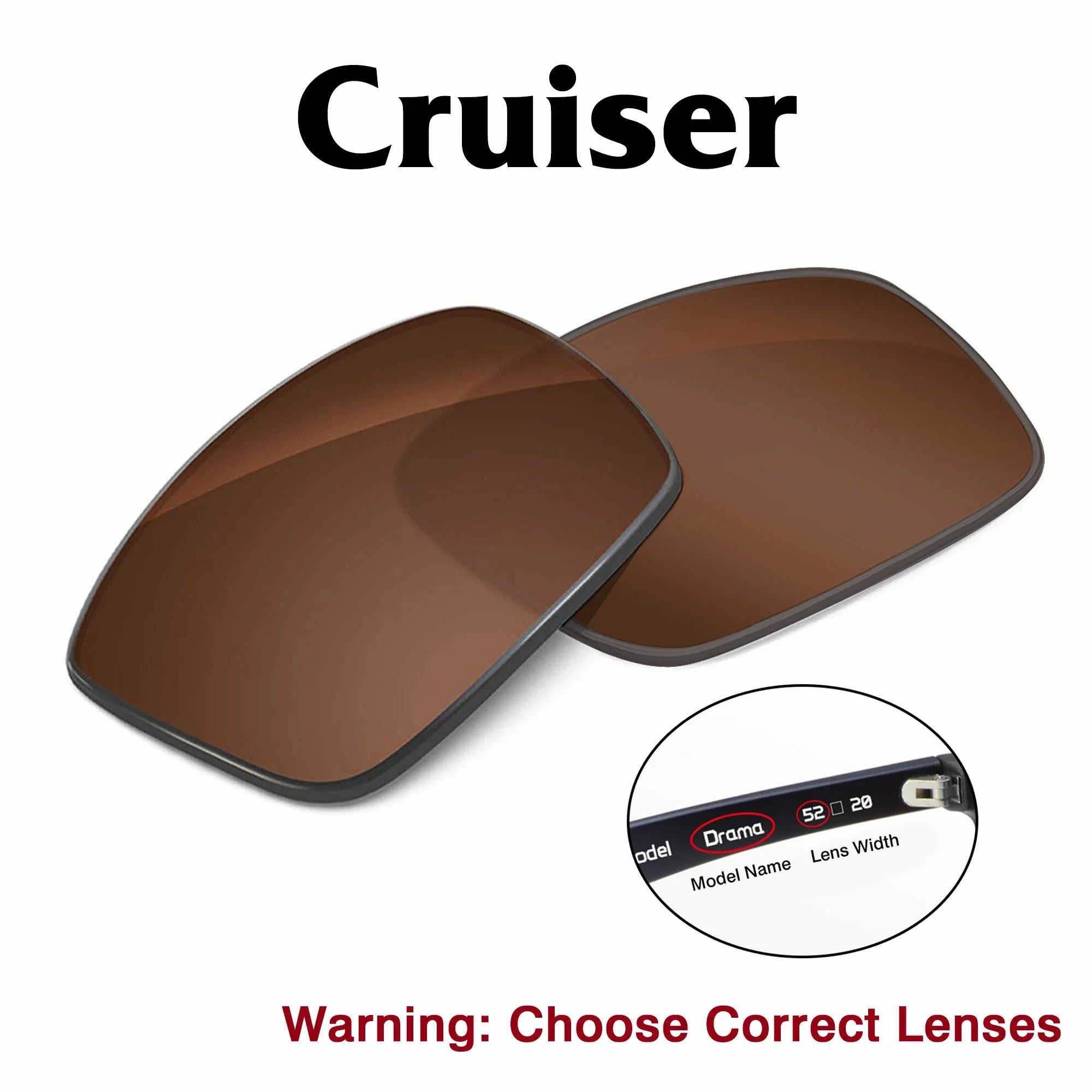 Carrera Smart Glasses Cruiser  Replacement Lenses