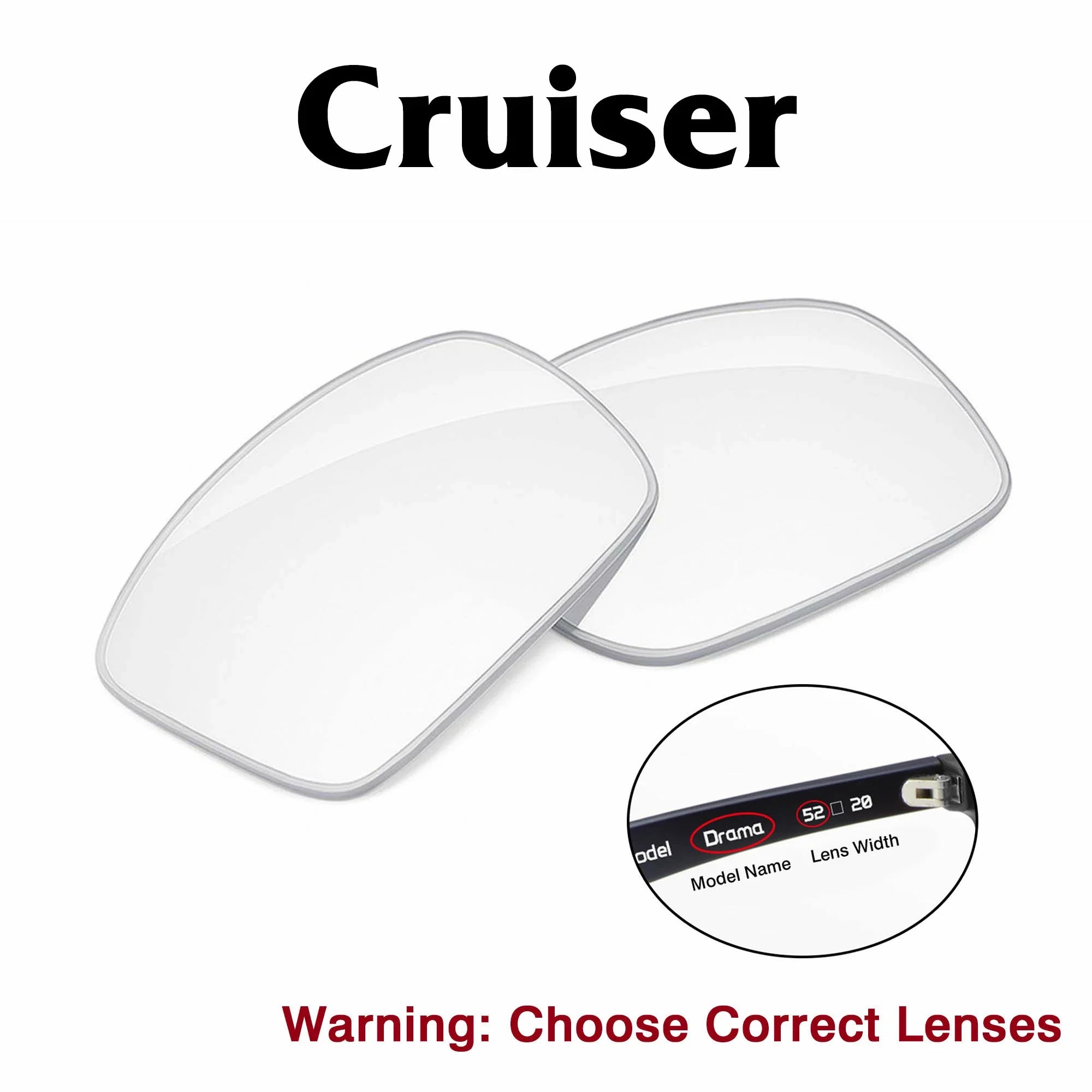 Carrera Smart Glasses Cruiser  Replacement Lenses
