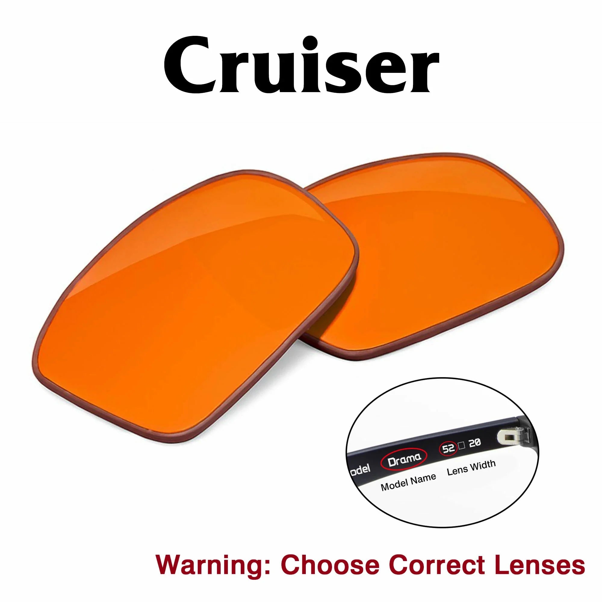 Carrera Smart Glasses Cruiser  Replacement Lenses