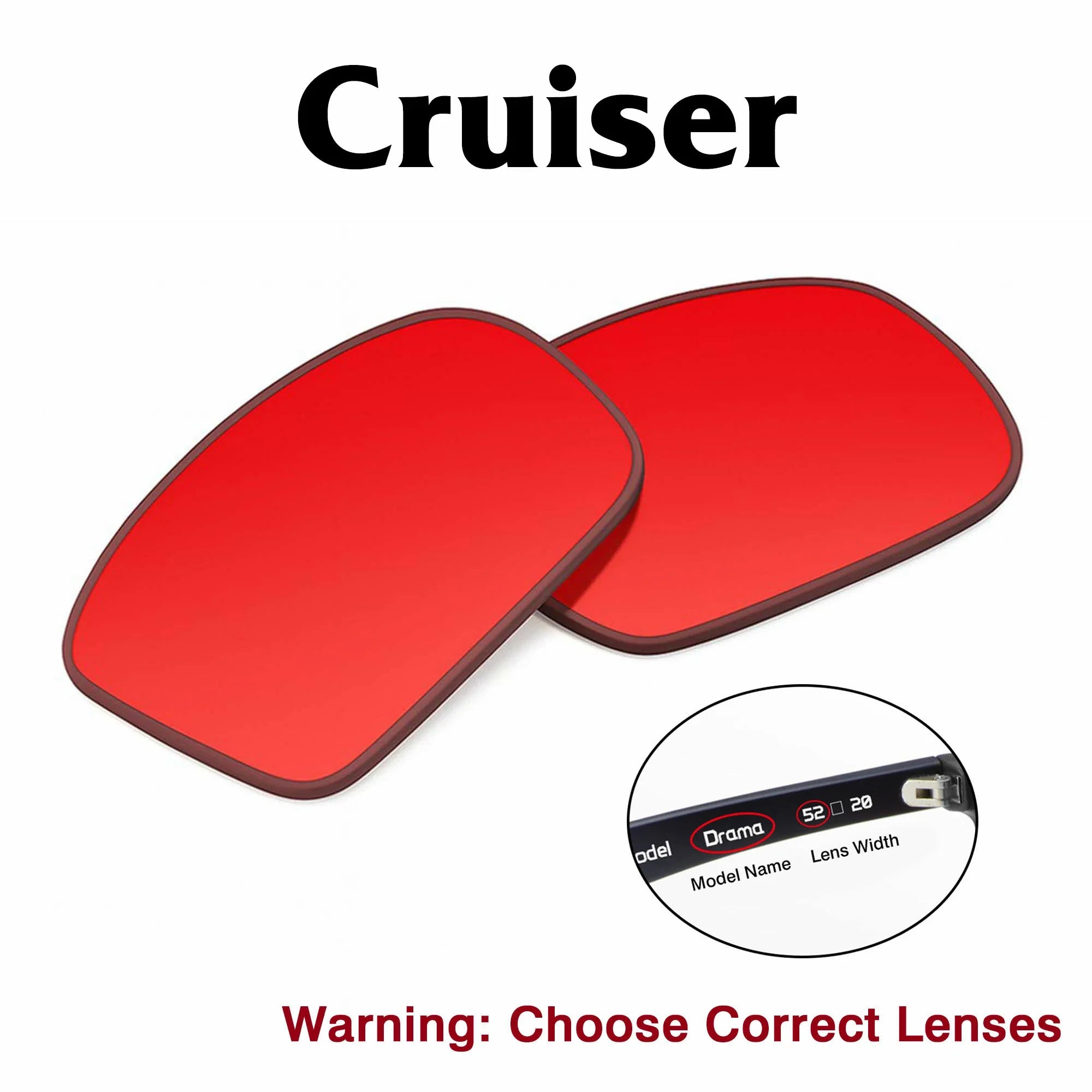 Carrera Smart Glasses Cruiser  Replacement Lenses