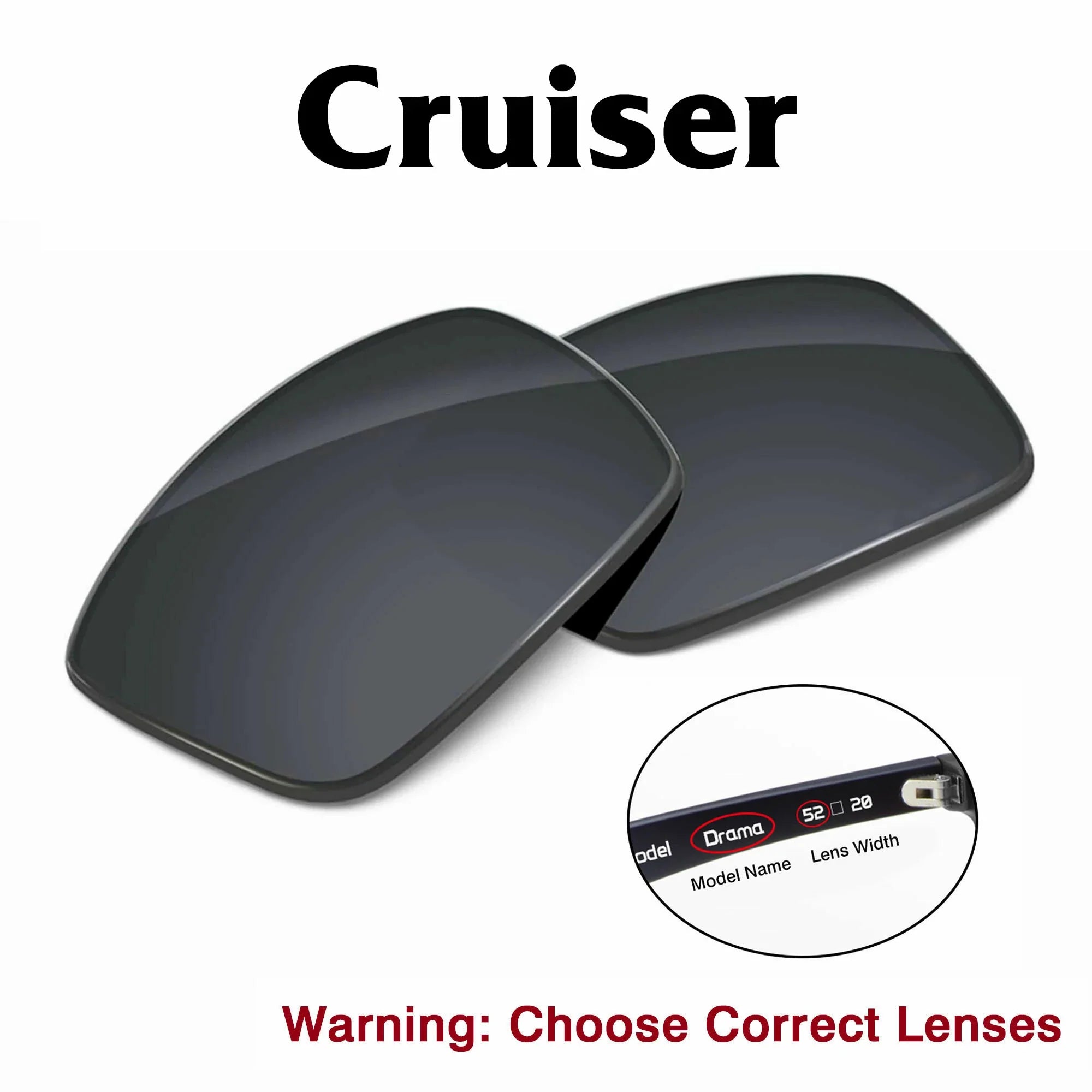 Carrera Smart Glasses Cruiser  Replacement Lenses