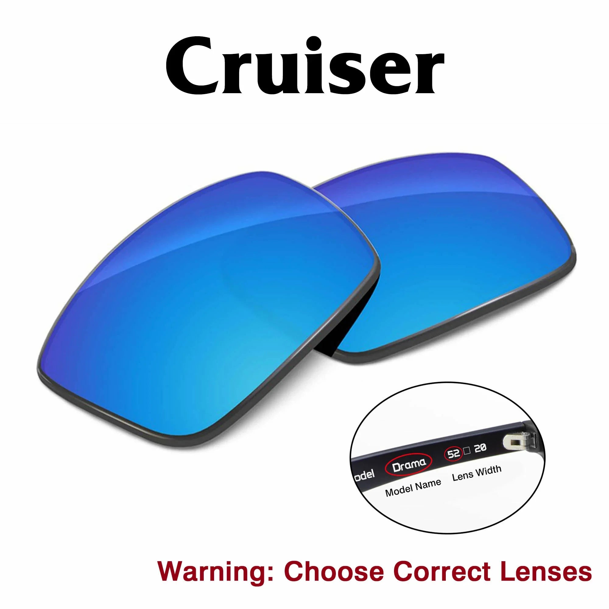 Carrera Smart Glasses Cruiser  Replacement Lenses