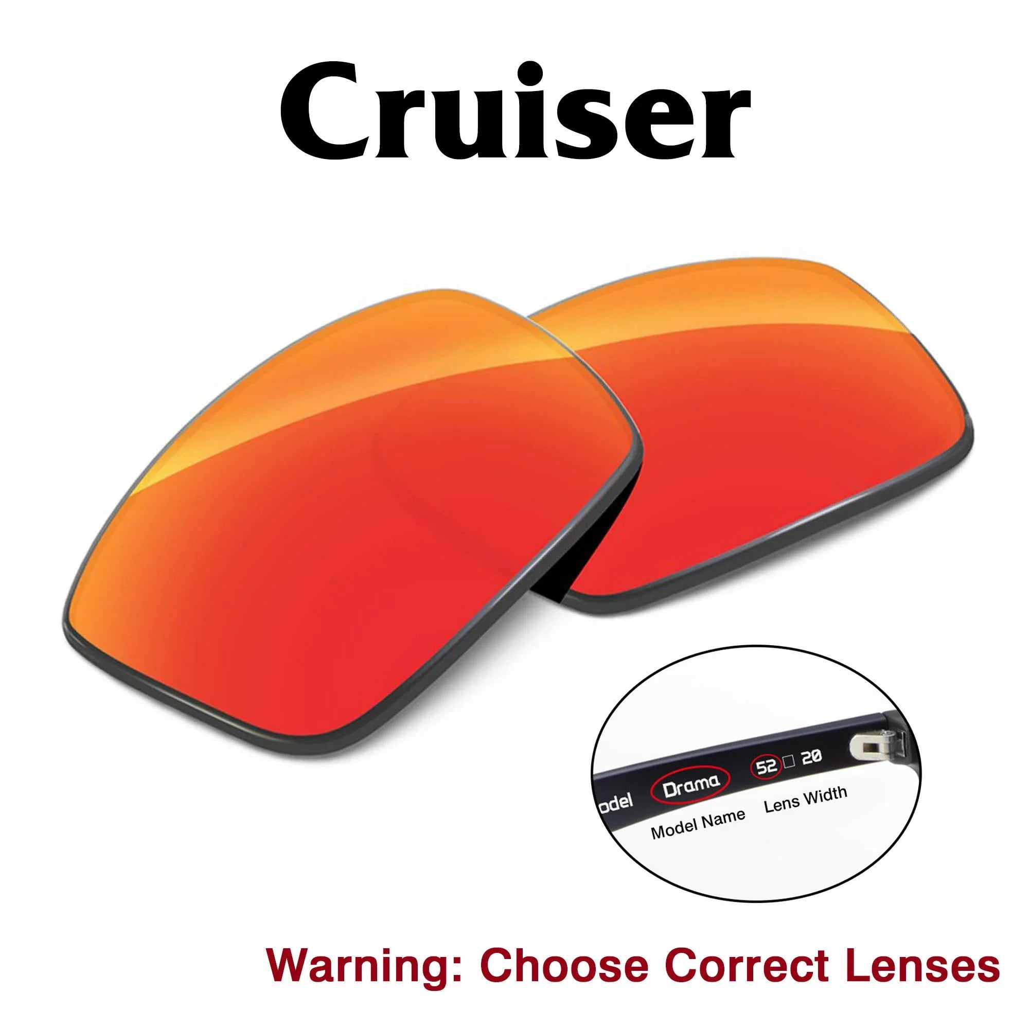 Carrera Smart Glasses Cruiser  Replacement Lenses