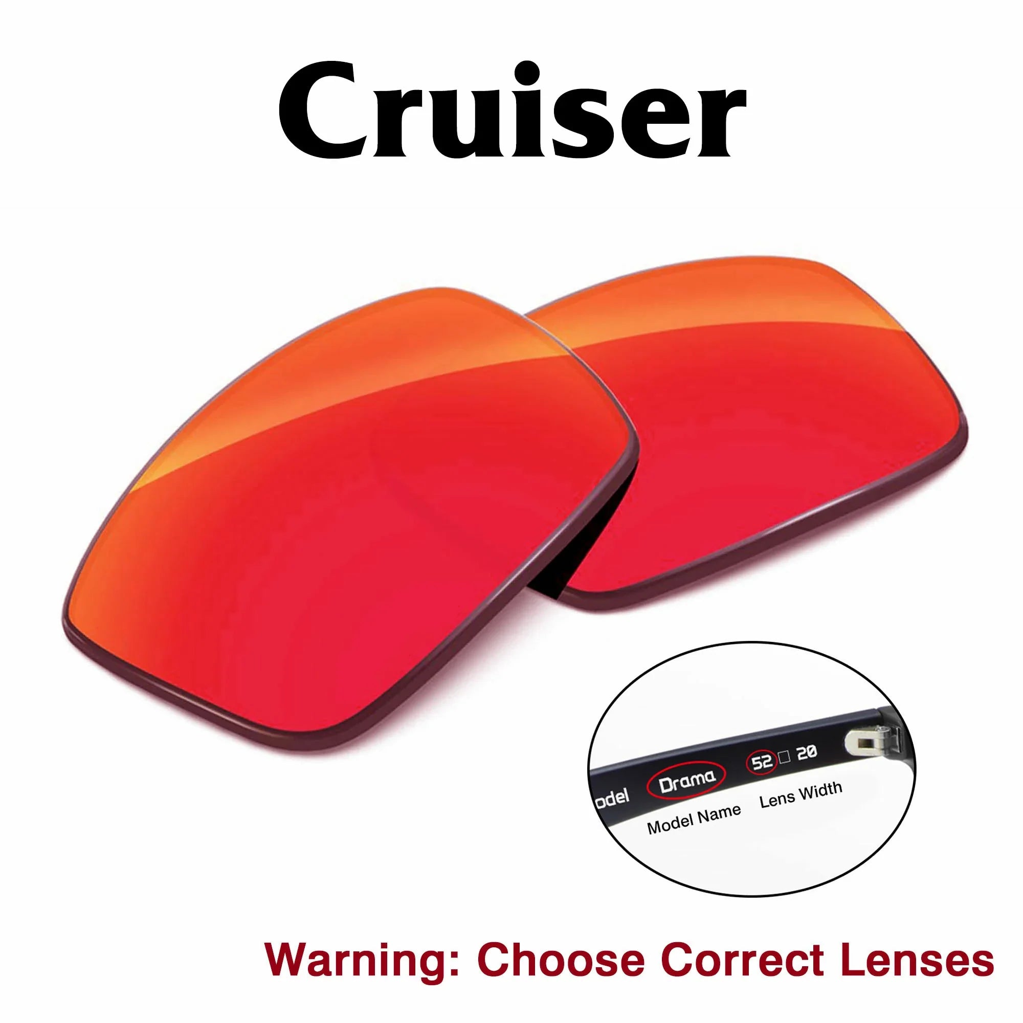 Carrera Smart Glasses Cruiser  Replacement Lenses