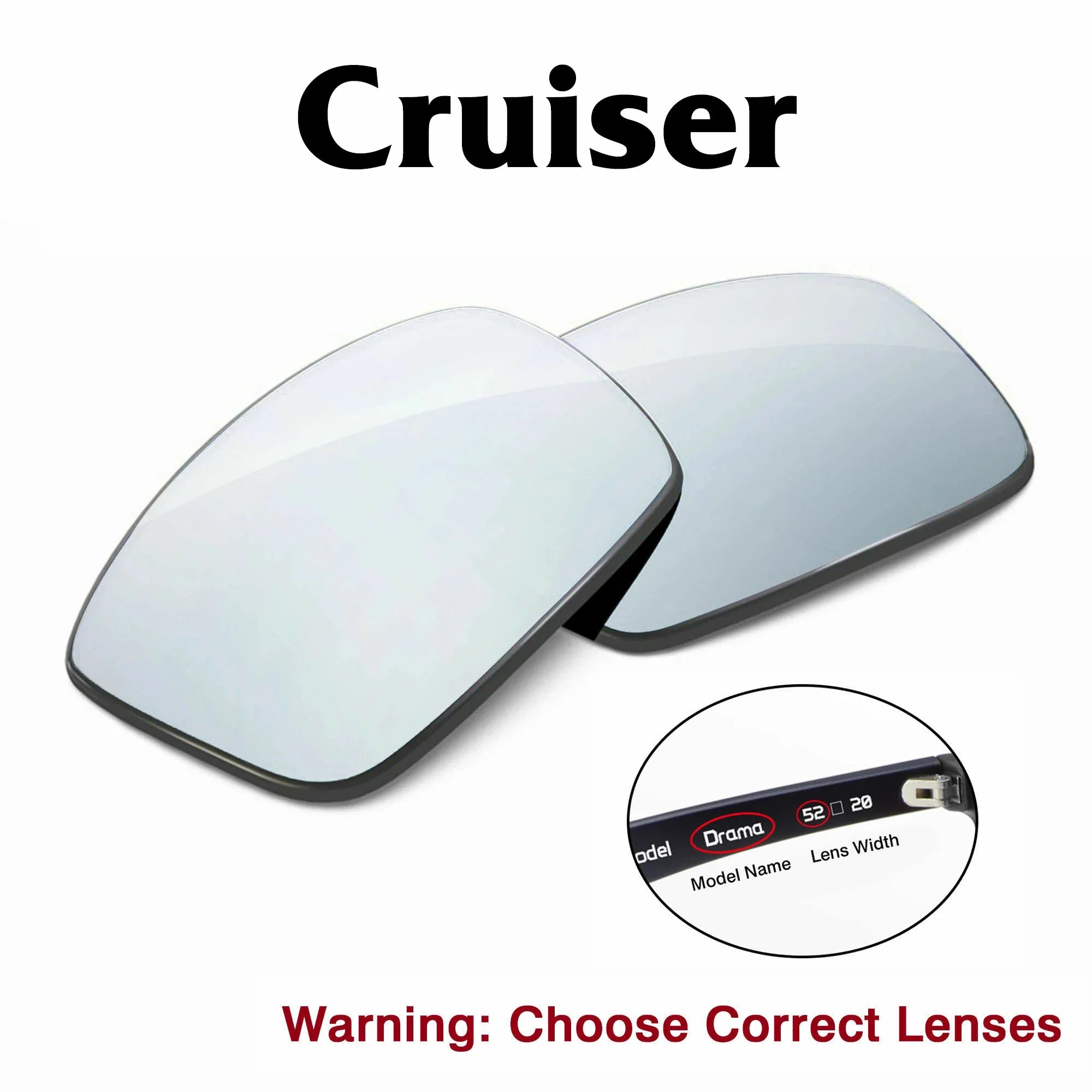 Carrera Smart Glasses Cruiser  Replacement Lenses