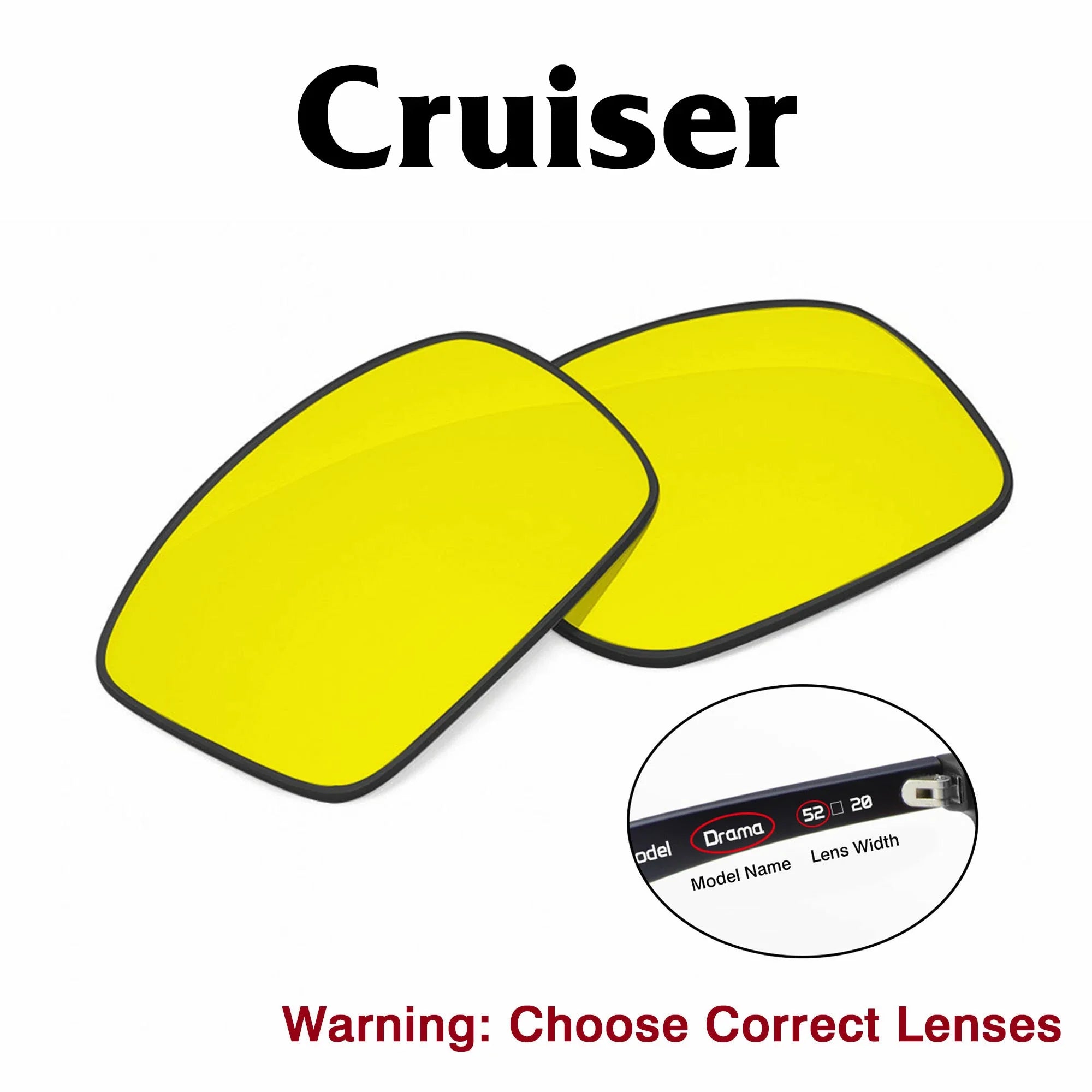 Carrera Smart Glasses Cruiser  Replacement Lenses