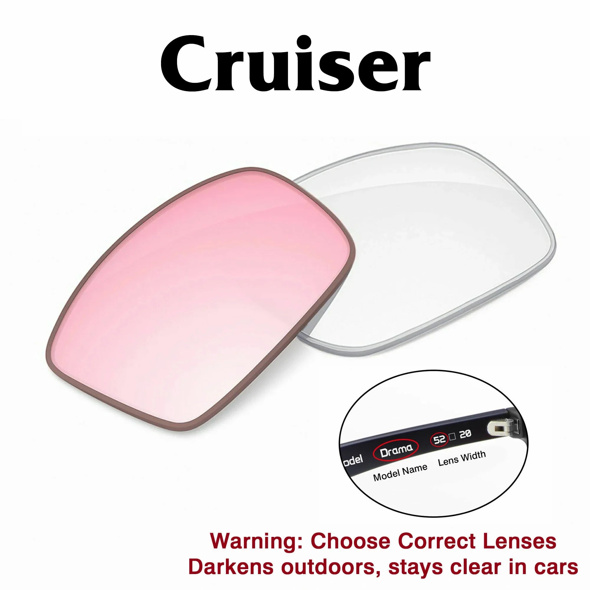 Carrera Smart Glasses Cruiser  Replacement Lenses