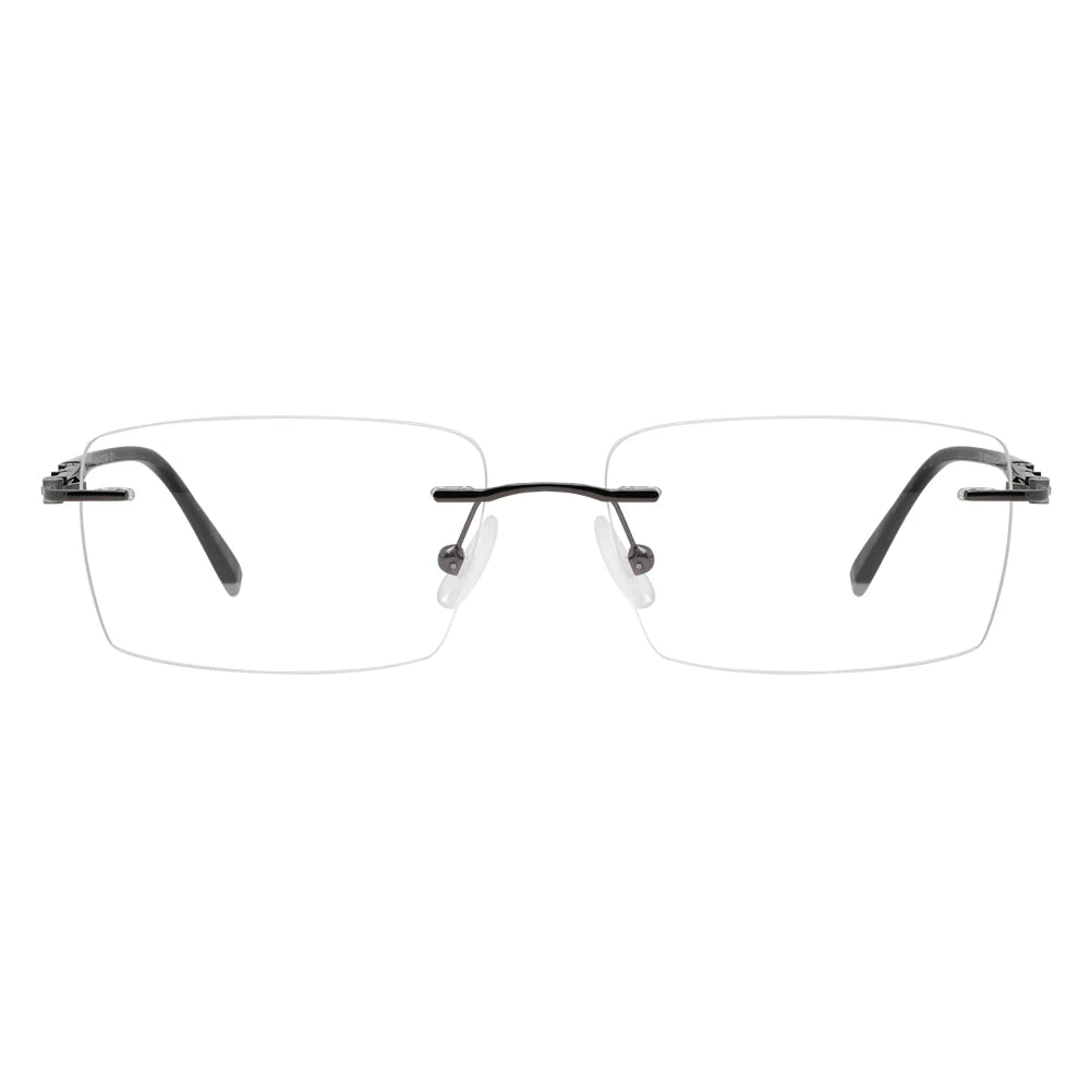 Metal Rectangle Eyeglasses