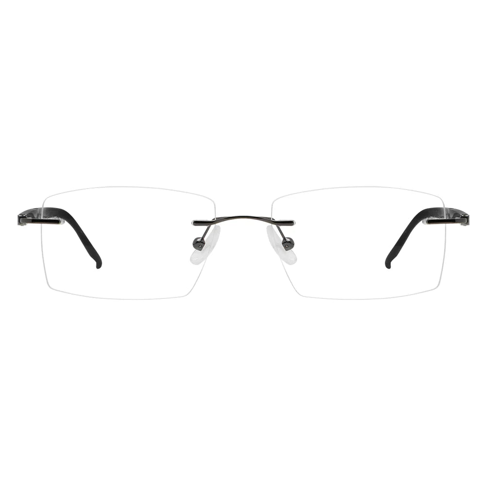Metal Rectangle Eyeglasses
