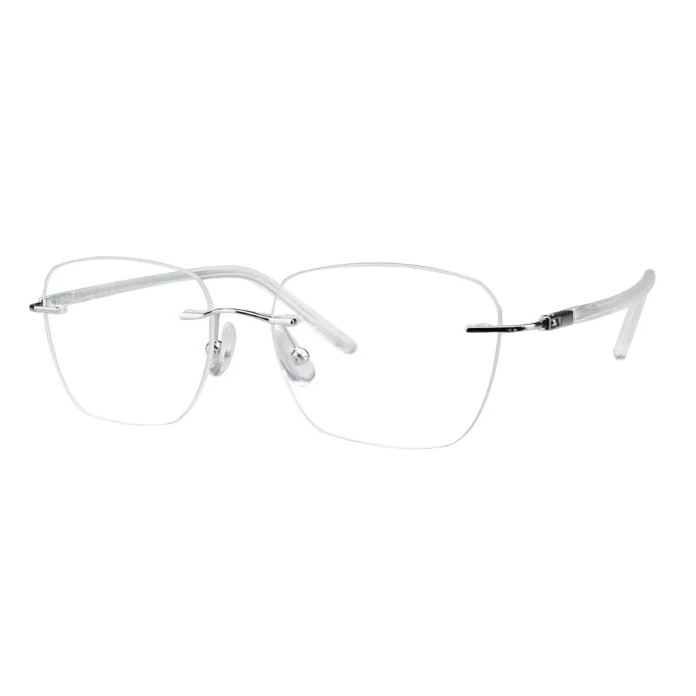 Metal Rectangle Eyeglasses
