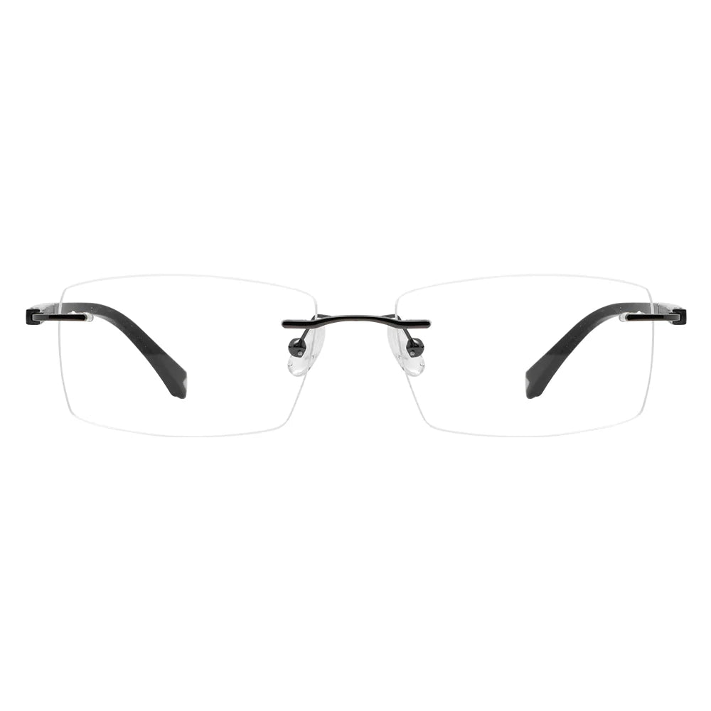 Franklin Metal Rectangle Eyeglasses