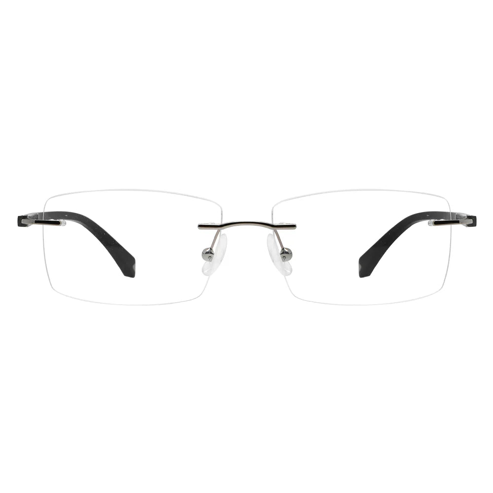 Franklin Metal Rectangle Eyeglasses