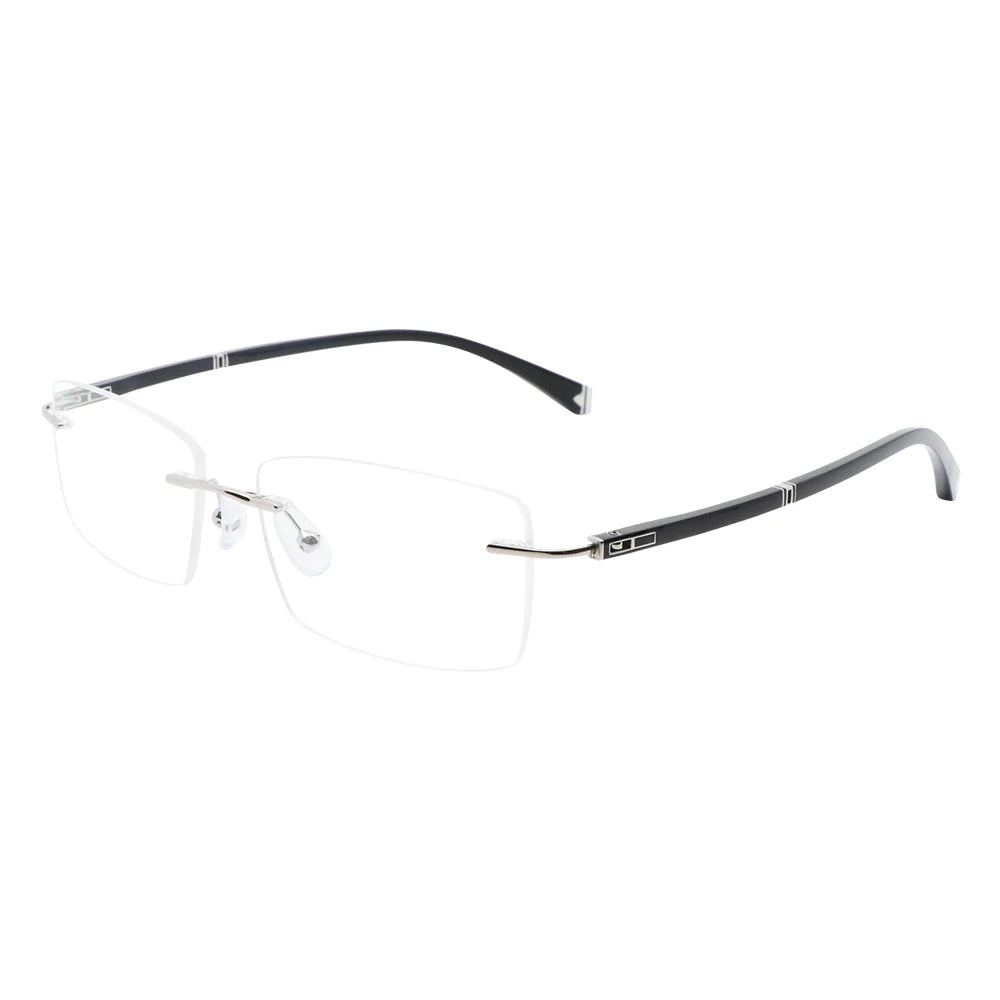 Franklin Metal Rectangle Eyeglasses