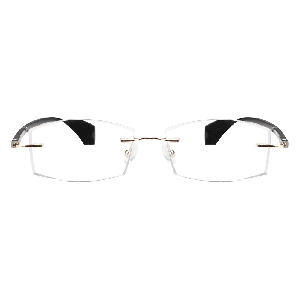 Raymond Metal Rectangle Eyeglasses - LifeArtVision