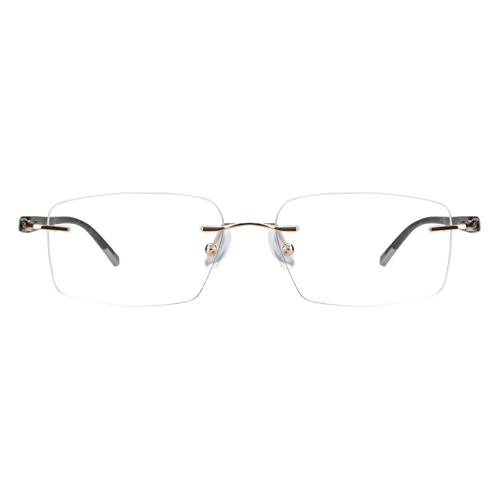 Fred Metal Rectangle Eyeglasses