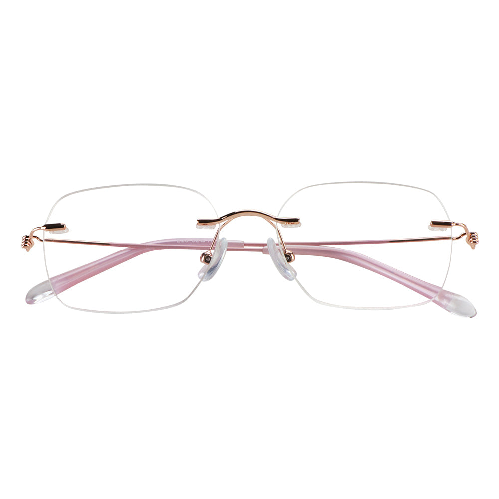 Metal Oval Eyeglasses