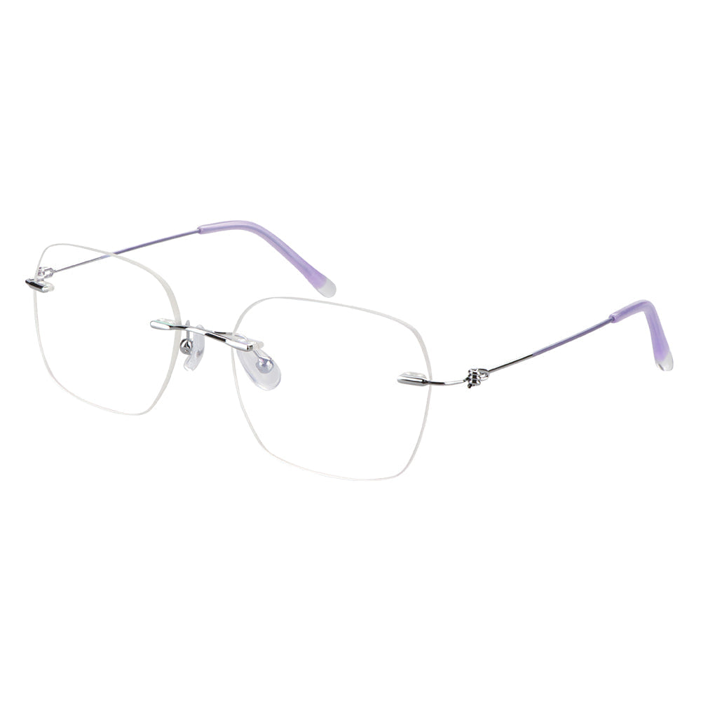 Metal Oval Eyeglasses