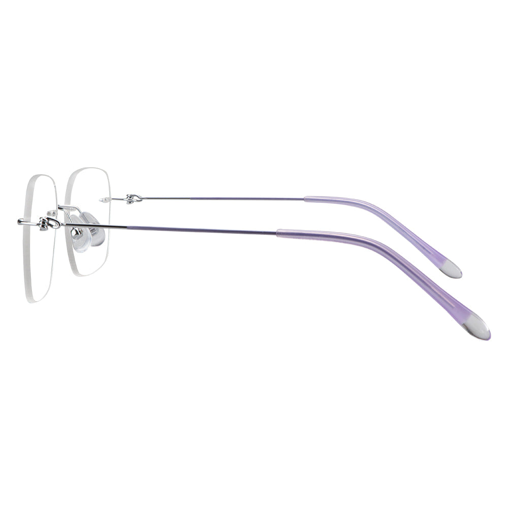 Metal Oval Eyeglasses