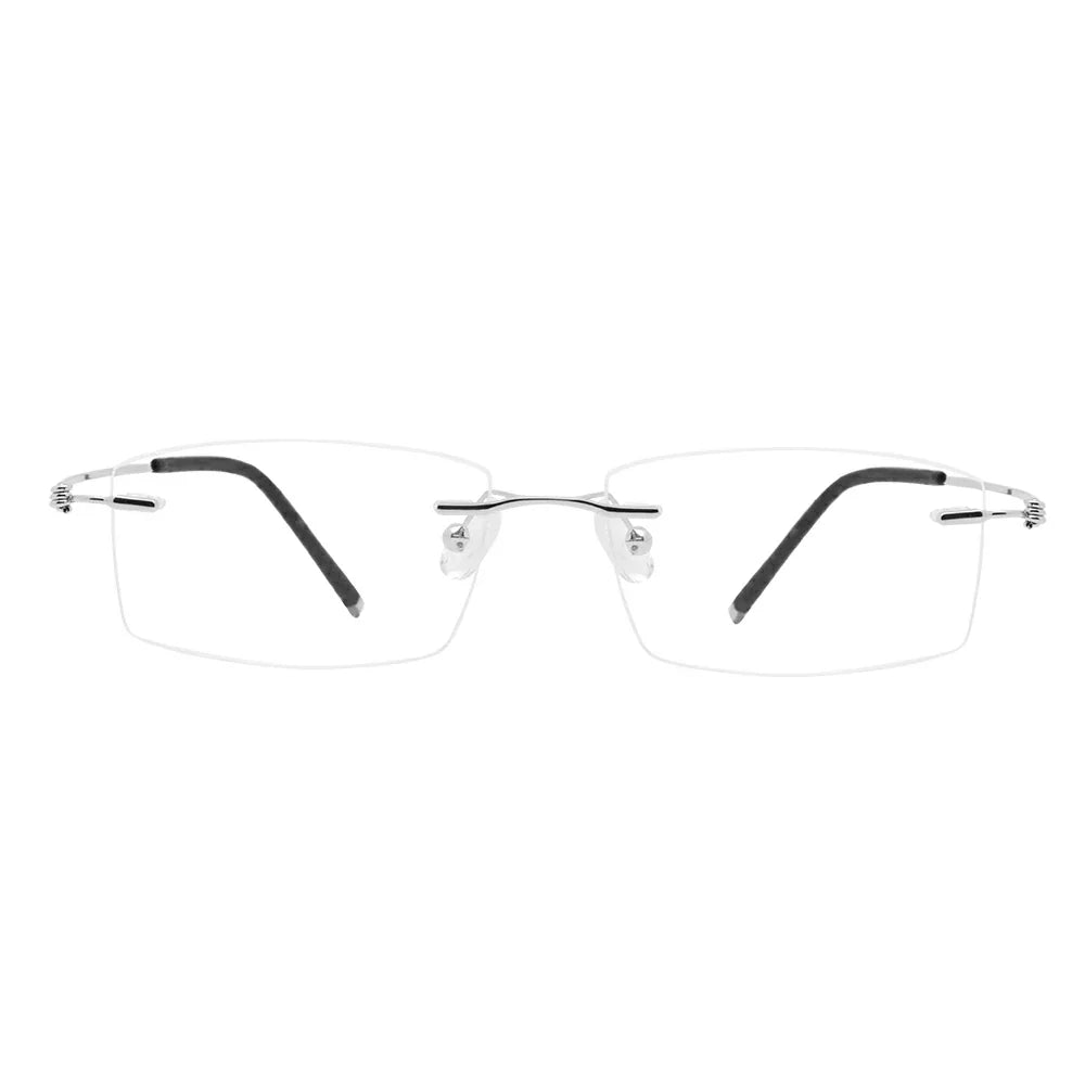 Metal Rectangle Eyeglasses