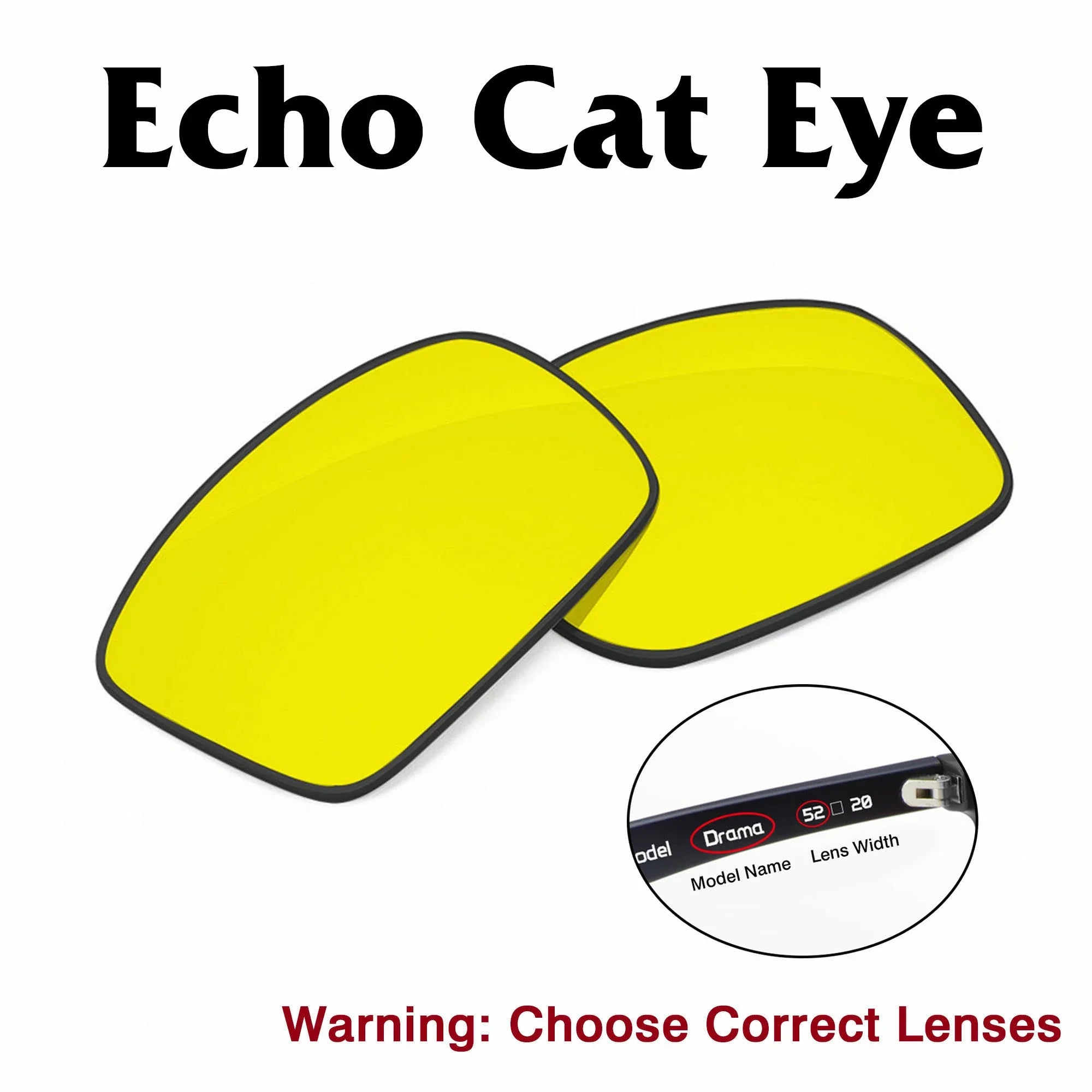 Amazon Echo Cat Eye Replacement Lenses