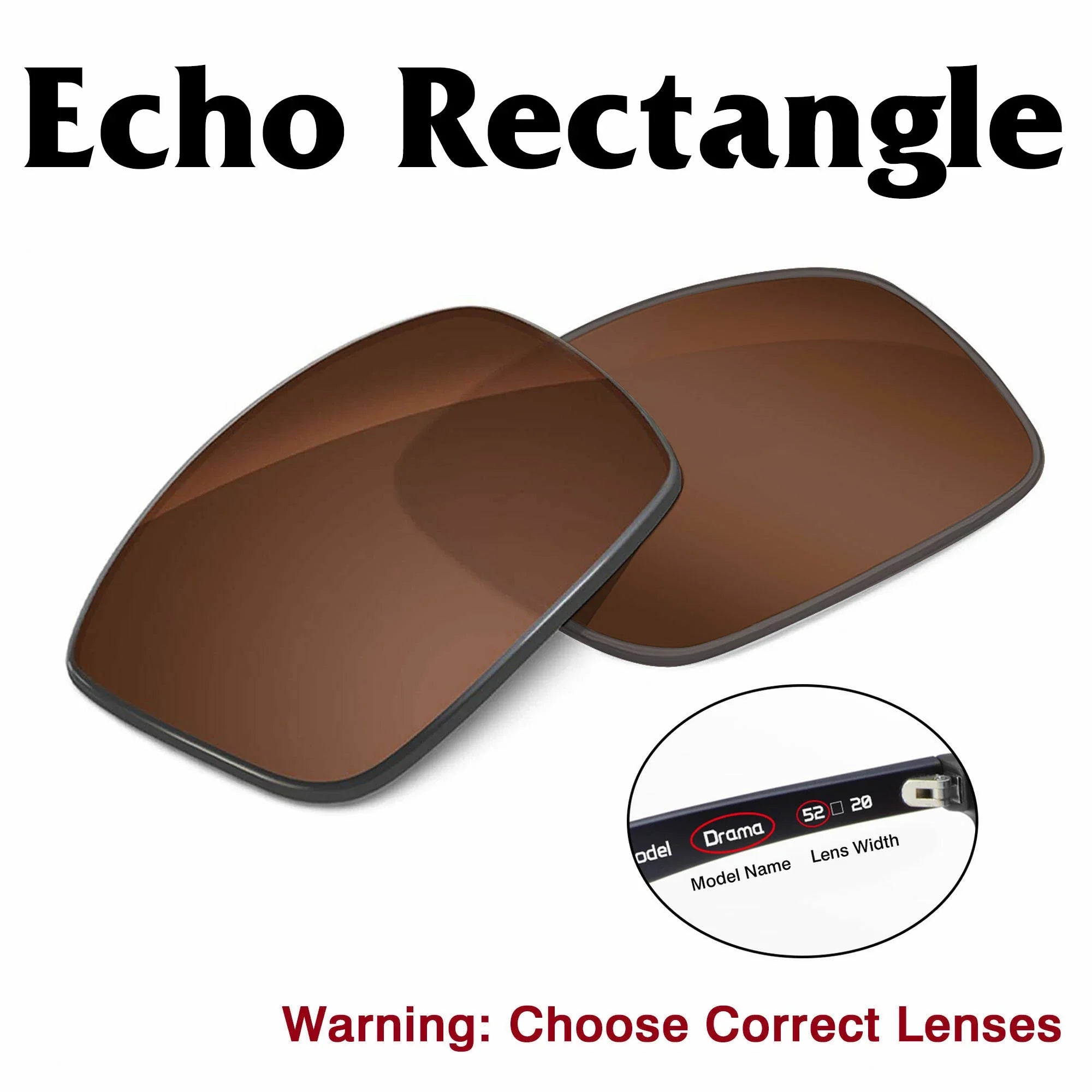 Amazon Echo Rectangle Replacement Lenses