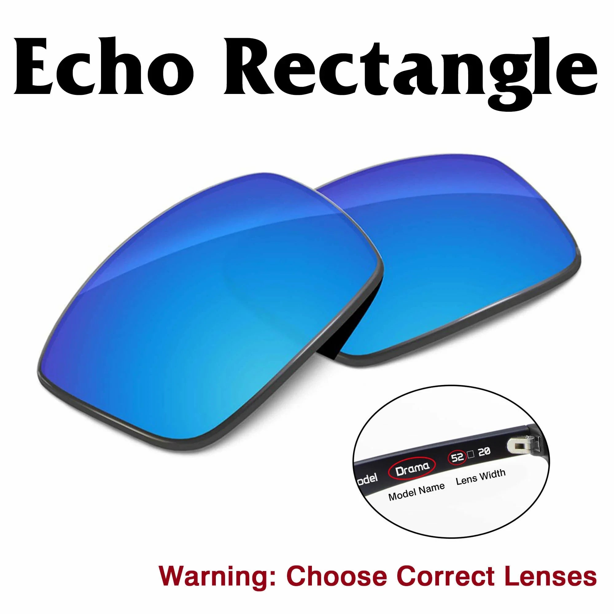 Amazon Echo Rectangle Replacement Lenses