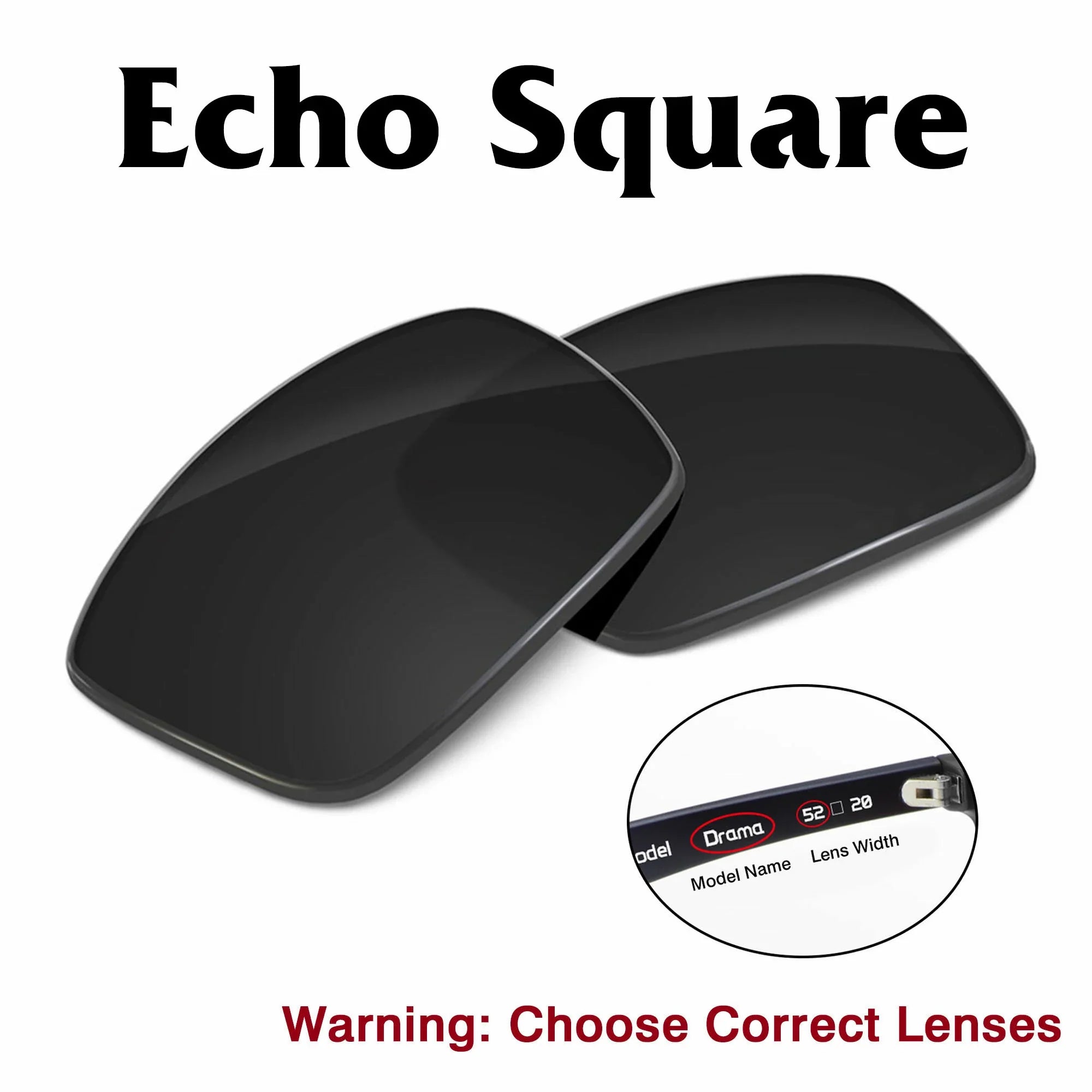 Amazon Echo Square Replacement Lenses